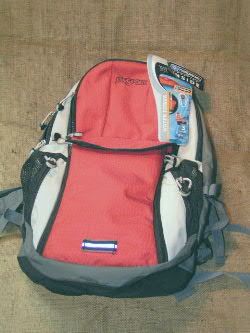 Really large Jansport Hydration pack